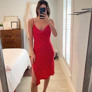 Princess Polly Red Slip Dress